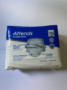 Attends Adult Disposable Underwear Size M extra heavy absorbency